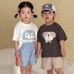 【80-150cm】セットアップ 可愛い アニマル柄 兄妹お揃い - 画像 (3)
