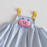 【73-120cm】ベストor半袖Tシャツor ワンピースorパンツ ベビー プリント かわいい - 画像 (4)
