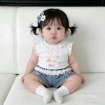 【73-100cm】トップスorパンツ ベビー 女の子 フリル かわいい - 画像 (3)