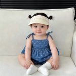 【73-100cm】セットアップ ベビー 女の子 リボン フリル - 画像 (5)