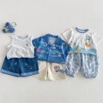 【73-120cm】ベストor半袖Tシャツorパンツ ベビー かわいい カジュアル