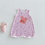 【66-90cm】カバーオール ベビー ドット カートゥーン - 画像 (7)