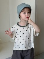 【73-110cm】シャツ or ドット柄Ｔシャツ or ショートパンツ ベビー 男の子 ナチュラル - 画像 (7)