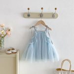 【73-100cm】ワンピース ベビー おしゃれ チュール ふんわり - 画像 (8)