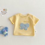【73-120cm】半袖Tシャツ ベビー 男女兼用 可愛い カジュアル - 画像 (12)