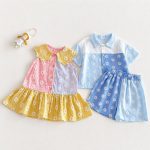 【73-120cm】セットアップ or ワンピース おしゃれ カラーバリ - 画像 (9)