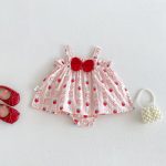 【66-90cm】ロンパース 可愛い ウサギ ピンク ベビー服 - 画像 (6)