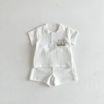 【66-90cm】ロンパース/セットアップクマリブ - 画像 (8)