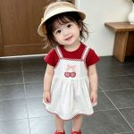 【73-120cm】ワンピース 可愛い チェリー柄 - 画像 (5)
