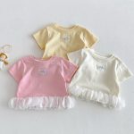 【73-120cm】Tシャツ 可愛い 女の子 おしゃれ トップス - 画像 (7)