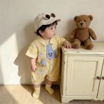 【予約販売】【66-100cm】ロンパース キイロ アイス クリーム 可愛い ベビー服 - 画像 (8)