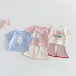 【80-150cm】Tシャツ 可愛い ドット 女の子 トップス - 画像 (16)