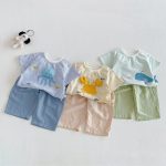 【73-110cm】Tシャツ 可愛い ボーダー トップス - 画像 (15)