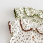 【66-100cm】二点セット シャツ&サロペット フラワー 可愛い - 画像 (11)