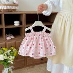 【66-90cm】ロンパース 可愛い ウサギ ピンク ベビー服 - 画像 (4)