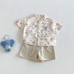【73-110cm】Tシャツ チェック 総柄 男の子 - 画像 (8)