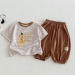 【73-120cm】Tシャツ 可愛い ボーダー トレンド おしゃれ トップス - 画像 (12)