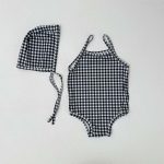 【66-100cm】水着 カラフル 帽子付き 全4色 可愛い - 画像 (15)