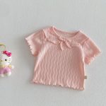 【80-120cm】Tシャツ パステルカラー 柔らか 女の子 トップス - 画像 (4)