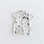 【66-90cm】ロンパース ドッグ柄 カートゥーン - 画像 (3)