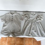 【80-150cm】セットアップorワンピース ストライプ 兄妹お揃いコーデ - 画像 (17)