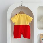 【66-90cm】レイヤードロンパース フライドポテト 可愛い ベビー服 - 画像 (10)
