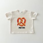 【90-150cm】半袖Tシャツ 韓国風 フードプリント 可愛い - 画像 (10)
