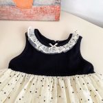 【73-120cm】ワンピース ドット おしゃれ 女の子 - 画像 (9)