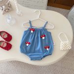 【66-90cm】ロンパース 可愛い キノコ - 画像 (7)
