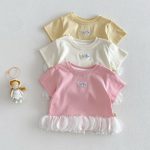 【73-120cm】Tシャツ 可愛い 女の子 おしゃれ トップス - 画像 (3)