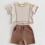 【66-100cm】セットアップワッフルカジュアル - 画像 (8)