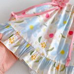 【66-90cm】キャミロンパース ピンク フラワー 可愛い 女の子 - 画像 (10)