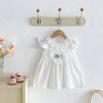 【73-110cm】ワンピース 可愛い ドット クマ - 画像 (3)