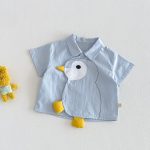 【73-110cm】Ｔシャツorパンツ 可愛い トリ 可愛い ベビー服 - 画像 (5)
