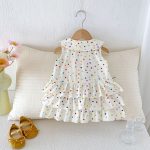【73-110cm】ワンピース カラフル ドット - 画像 (6)