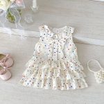 【73-110cm】ワンピース カラフル ドット - 画像 (4)