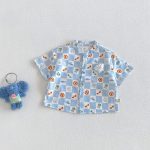 【73-110cm】Tシャツ チェック 総柄 男の子 - 画像 (5)