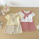 【73-110cm】セットアップ ショール付きＴシャツ＆パンツ - 画像 (11)