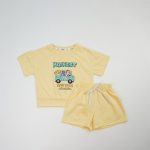 【80-130cm】セットアップ LOVE BEARS カジュアル 上下セット - 画像 (5)