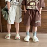 【90-160cm】セットアップ 兄妹お揃い ルーズ カジュアル 二点セット - 画像 (13)