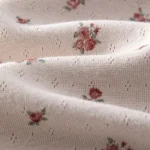 【66-90cm】ロンパース ベビー 女の子 花柄 肩フリル - 画像 (6)