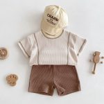 【66-100cm】セットアップワッフルカジュアル - 画像 (3)