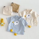 【73-110cm】Ｔシャツorパンツ 可愛い トリ 可愛い ベビー服 - 画像 (3)