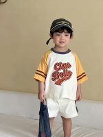 【80-150cm】セットアップ キッズ 男女兼用 カラー切り替え 英字柄 - 画像 (21)