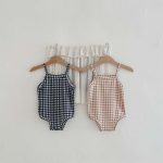 【66-100cm】水着 カラフル 帽子付き 全4色 可愛い - 画像 (11)