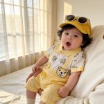 【予約販売】【66-100cm】ロンパース キュート クマ 可愛い ベビー服 - 画像 (12)