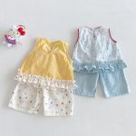 【73-120cm】セットアップ チェリー/スター柄 可愛い 女の子 - 画像 (11)