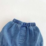 【73-100cm】トップスorパンツ ベビー 可愛い デニム ブルマ - 画像 (12)