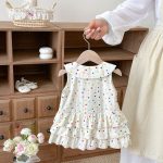 【73-110cm】ワンピース カラフル ドット - 画像 (10)