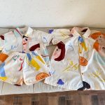 【80-150cm】セットアップorワンピース 落書き 兄妹お揃い - 画像 (18)